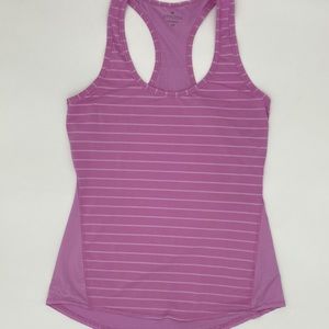 Athleta small striped tank top EUC